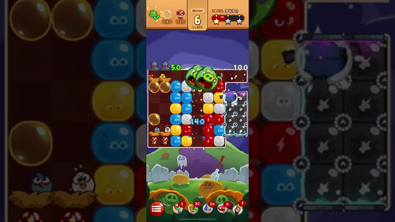 Angry Birds Blasts! - Level 622