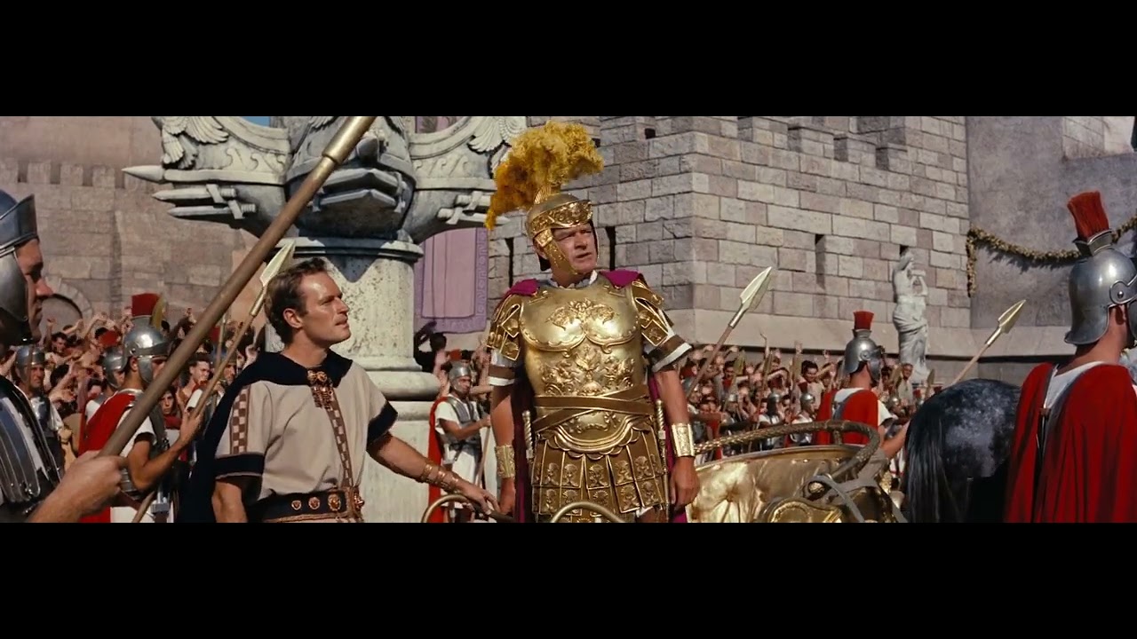 Roman triumph Tiberius Quintus Arius Ben Hur 1959 YouTube