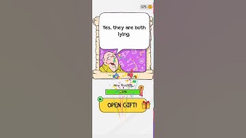 Braindom 2 Riddle: level 195 | who is lying?