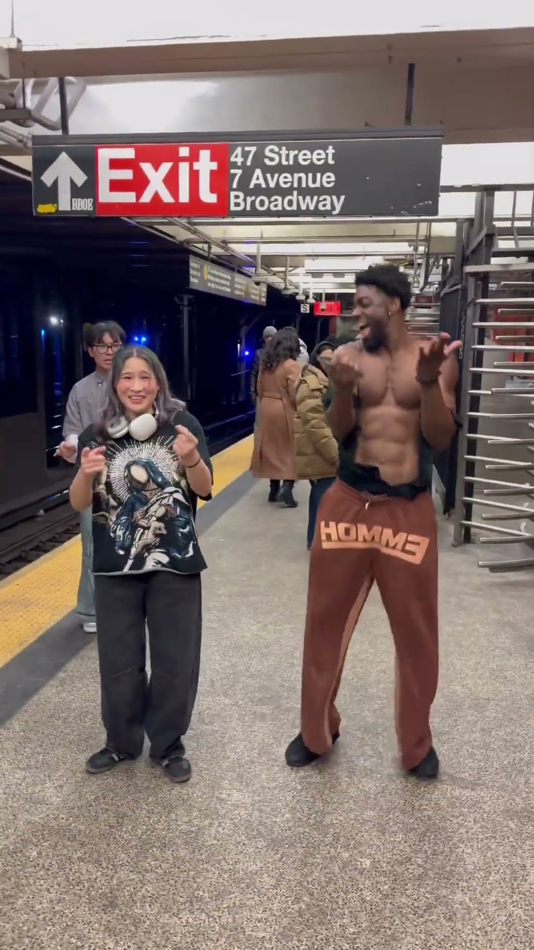 She passed the vibe check, but did he though ? ?