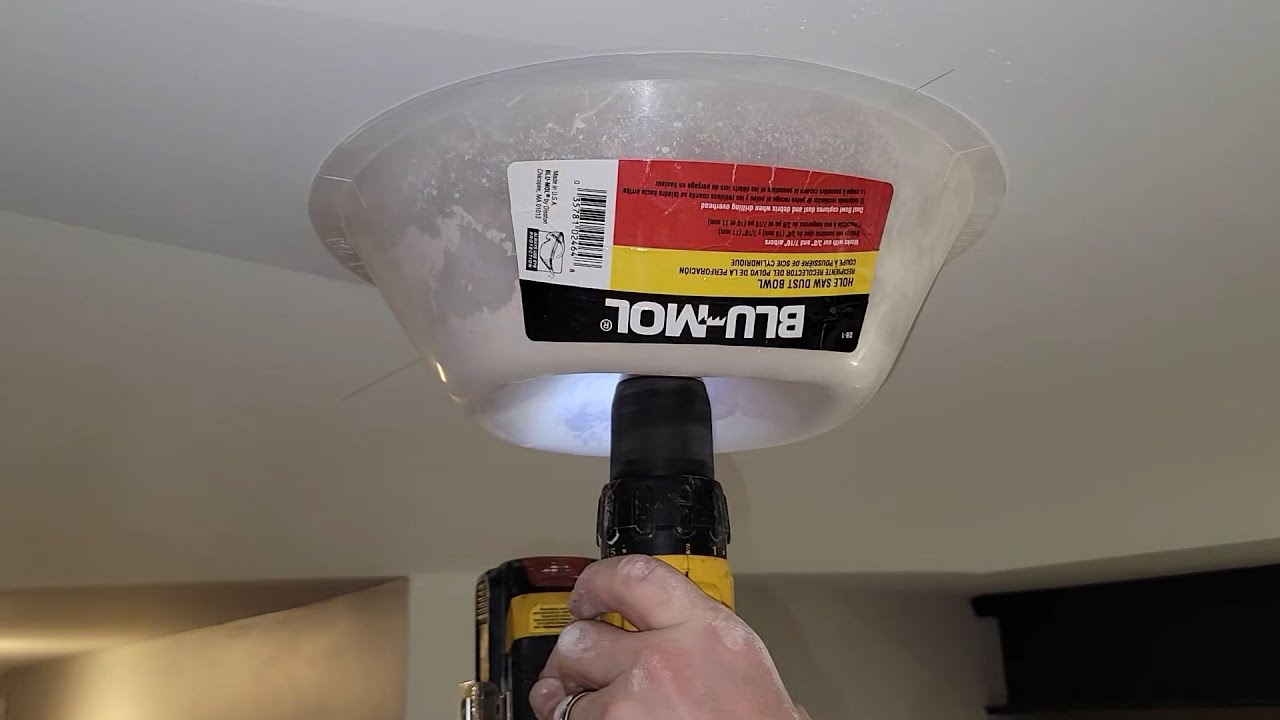 RealLife Review of Disston BluMol Silicone Dust Bowl for Hole Saw
