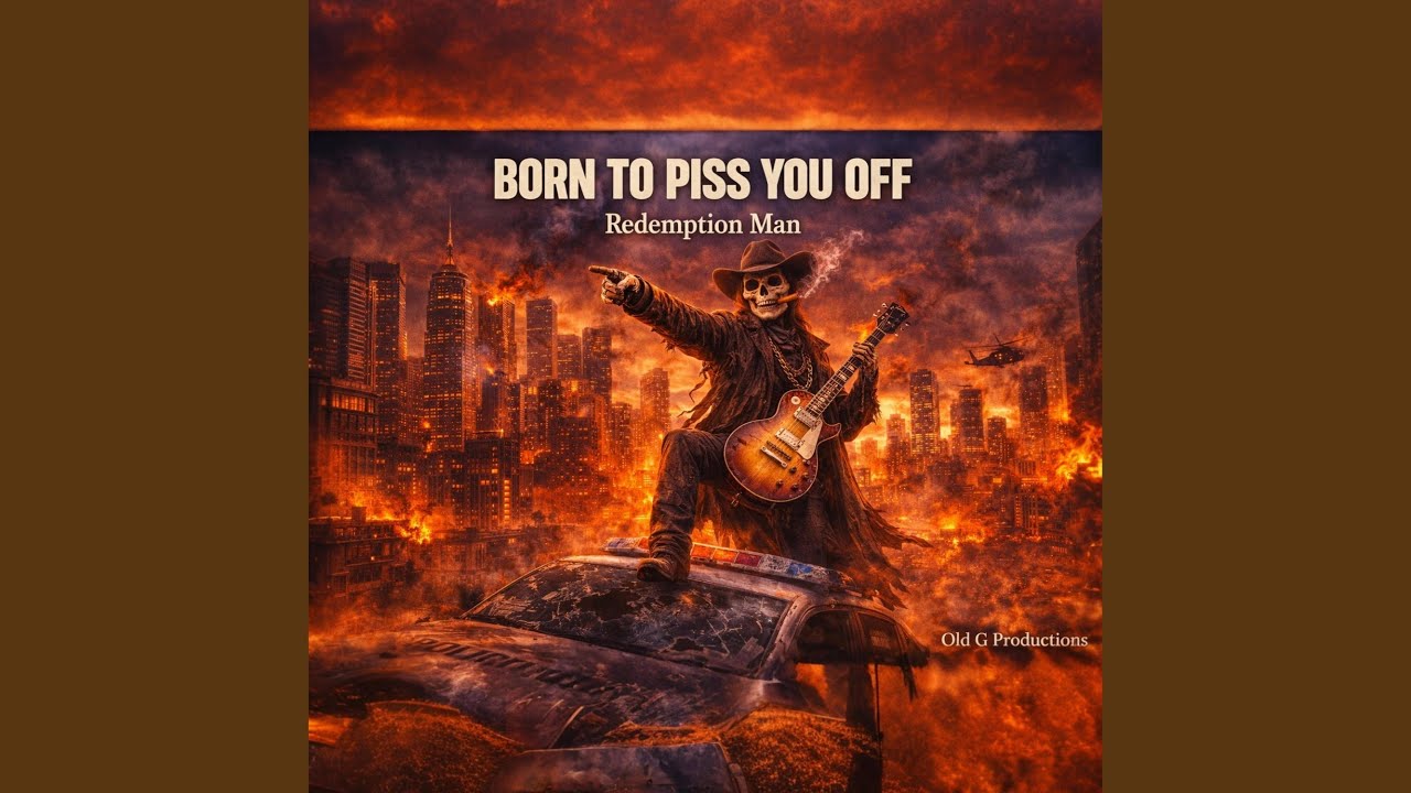 Born To Piss You Off - Redemption Man: Lirik Lagu, Video Musik 