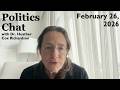 Politics Chat February 26 2026