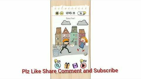 Brain Test Level 23 | save her | Manddy Gaming