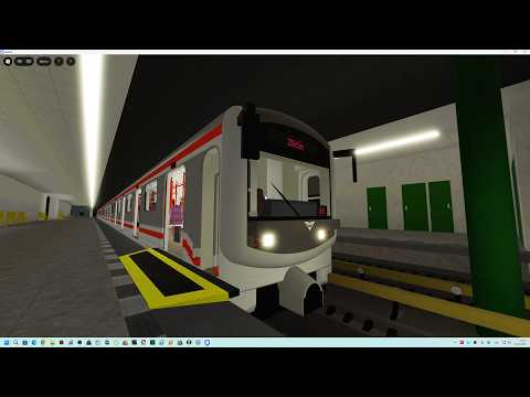 Roblox PRAMETROSIM - Prague Metro Simulator Linka B v úseku Černý Most - Zličín