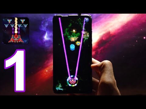 Galaxy Attack: Alien Shooter - Gameplay Walkthrough Part 1 (iOS, Android)