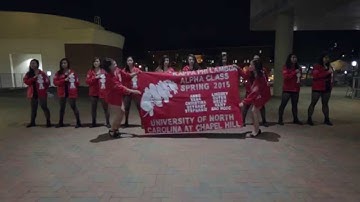 UNC Kappa Phi Lambda Audacious Alpha Class Reveal Spring 2015