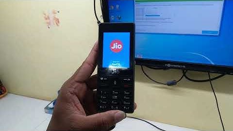 How to flash Jio phone F120B