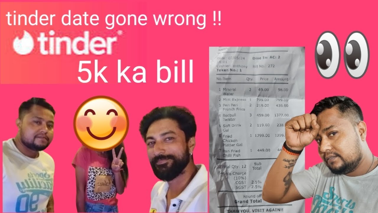 VLOG18 TINDER DATE GONE WRONGLAG GAYA 5 HAZAR KA CHUNADATE SE