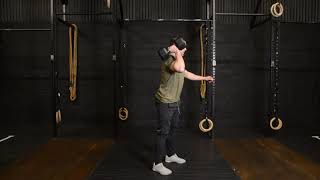 Single Arm Dumbbell Squat Clean
