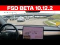 Tesla FSD Beta 10.12.2 City Street &amp; Highway Drive