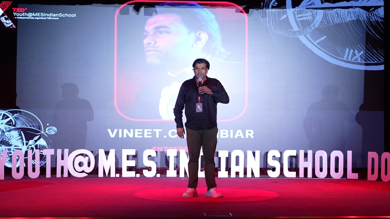 Off The Timeline | Vineet Nambiar | TEDxYouth@MESIndianSchool