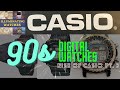 90s RETRO CASIO DIGITAL WATCHES: Fox Fire, Master of G, Protrek - The Rise of #Casio Part 3
