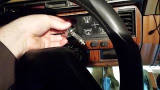 1980's Ford FSeries and Bronco Ignition Lock Cylinder Replacement