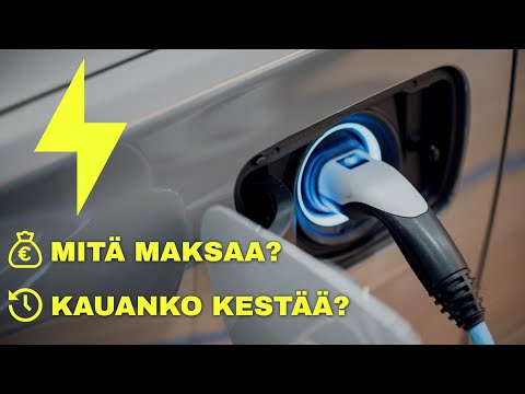 Video: Kuinka paljon sähköauton lataaminen maksaa?