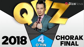 QVZ 2018 CHORAK FINAL 4-O'YIN