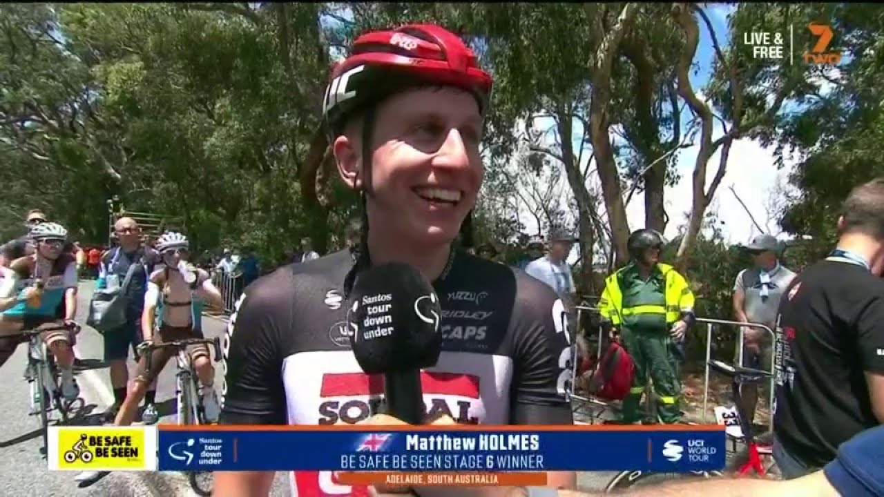 Stage Winner Interview Be Safe Be Seen Stage 6 2020 Santos Tour Down Under