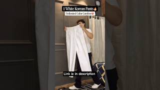 Korean pants for men 🥰🤩#koreanpants #pants #pantsformen #mensfashion #fashion #collegeoutfitideas
