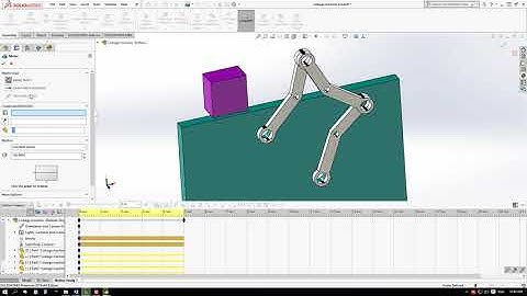 Giáo trình Solidworks 2019 Lắp Ráp nâng Cao -Bai 030- 3D Motion Study   Part 1