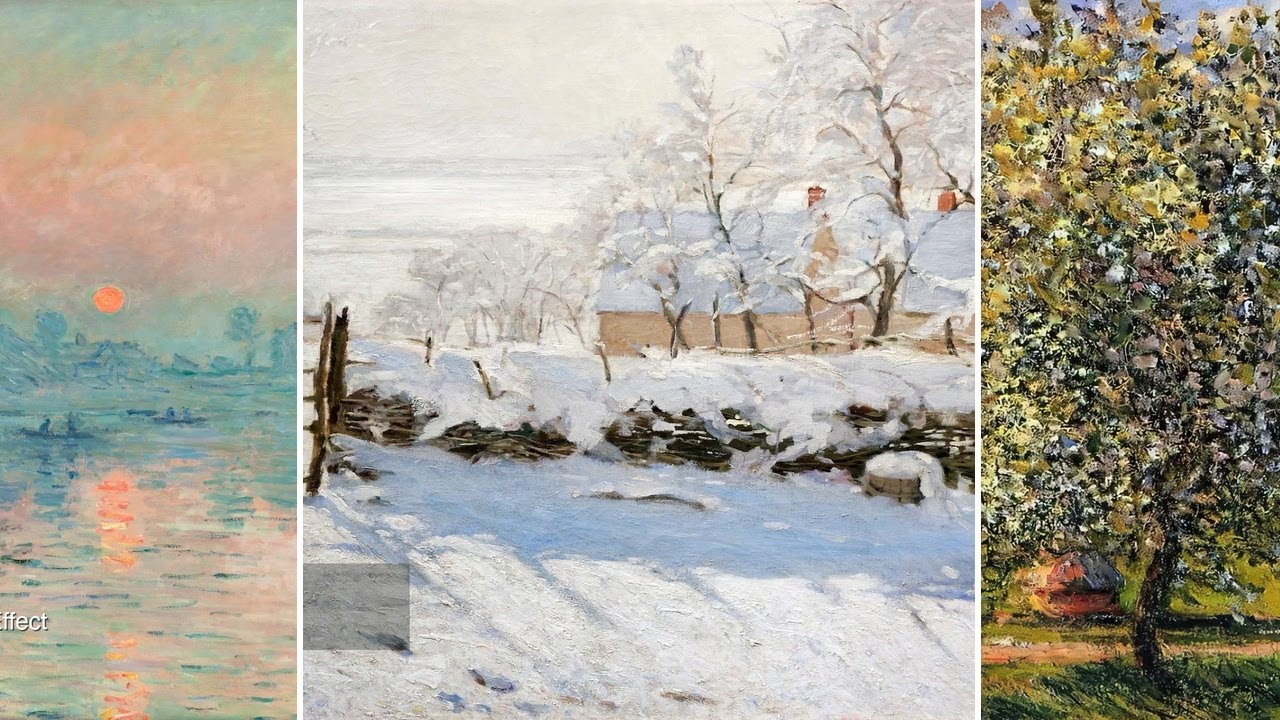 Claude Monet TV — Silent Art Gallery · May 24 Afternoon | The magpie & others