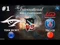 МАТЧ ЗА ВЫХОД В ФИНАЛ ИНТА! | Secret vs PSG.LGD #1 (BO3) The International 10