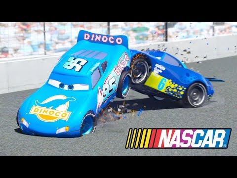 CARS DINOCO MCQUEEN NASCAR RACING (Dinoco Lightning Mcqueen)