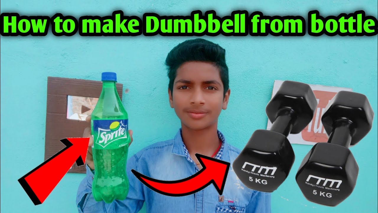 9 91 Mb How To Make Dumbbell From Bottle L How To Make Dumbell L Rajeev Experiment Cricket L How To Make L Download Lagu Mp3 Gratis Mp3 Dragon