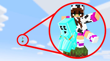 We’re Stuck on One Block in Minecraft