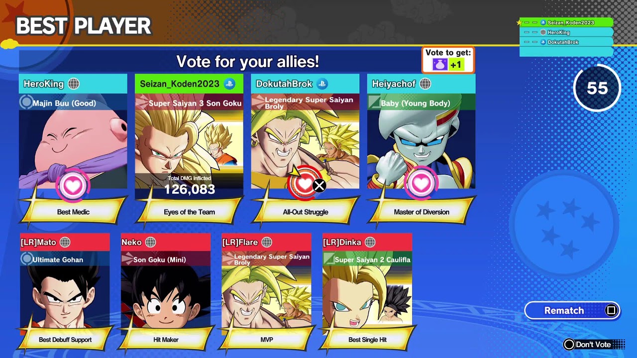 Dragon Ball Gekishin Squadra gameplay