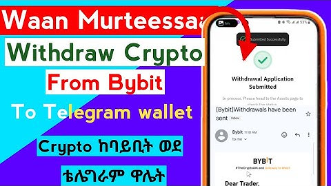 How to Withdraw Crypto from Bybit to Your Telegram Wallet: A Step-by-Step Guide @Isak.Ibrahim_911