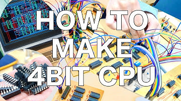 【公式】HOW TO MAKE 4bit CPU