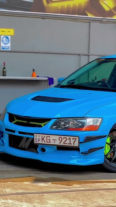 💙 Sri Lankan Mitsubisshi Lancer Car Evo Status Sri Lanka Modified Car Mitsubisshi Lancer evo status