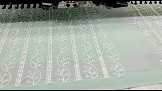 Embroidery Job Work Services And Embroidered Fabric Manufacturer