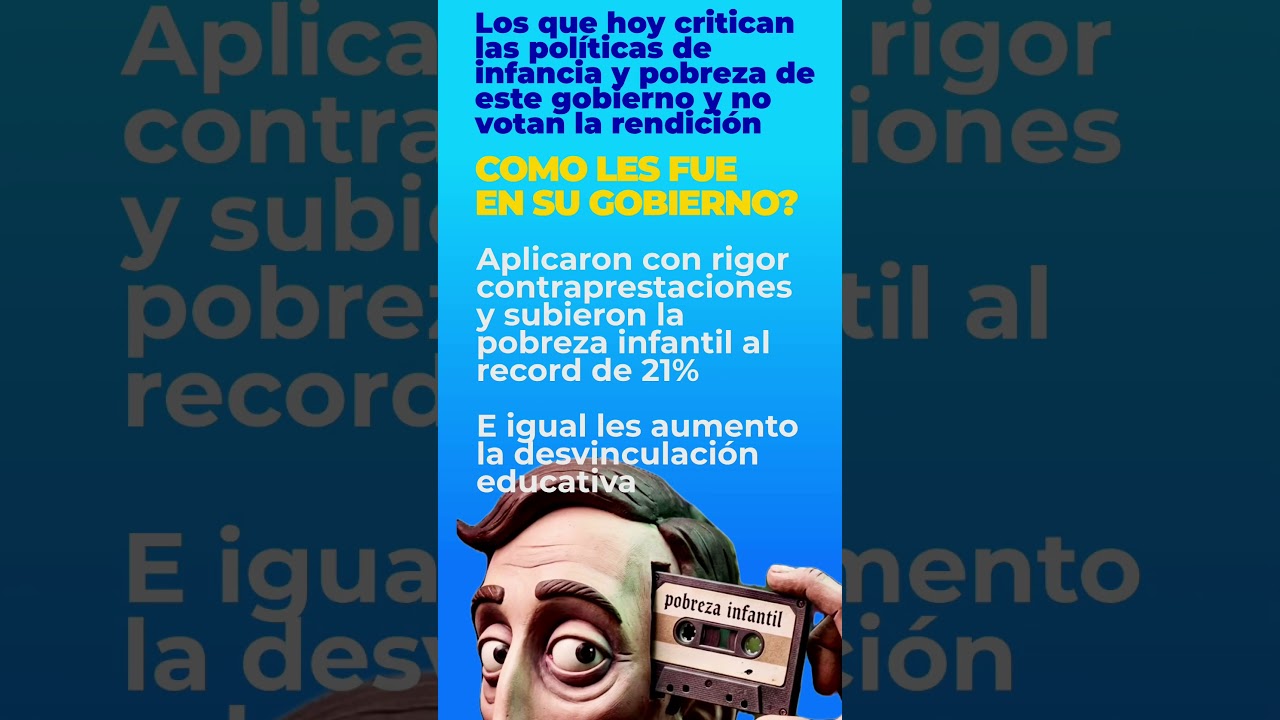 Pobreza infantil y los casettes