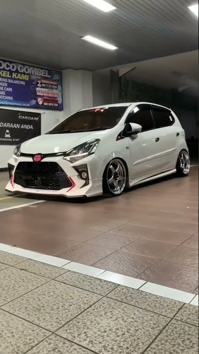 Modifikasi Simple Mobil Toyota Agya🤩🤩