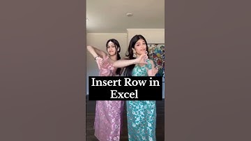 How To Insert Multiple Rows at Once Shortcut #excel #shortsfeed