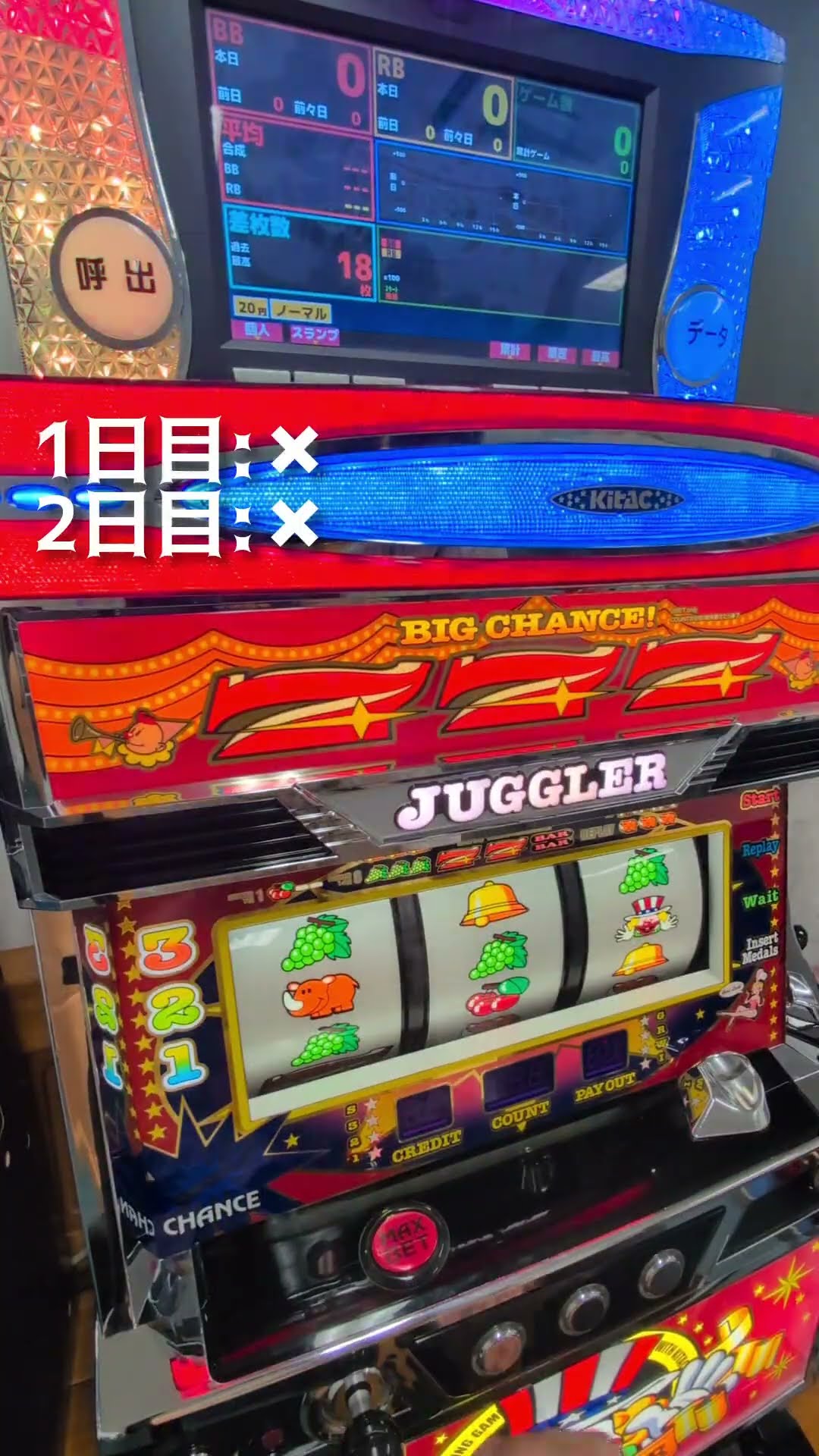 設定①リセット32G検証7日間！】#ジャグラー - YouTube