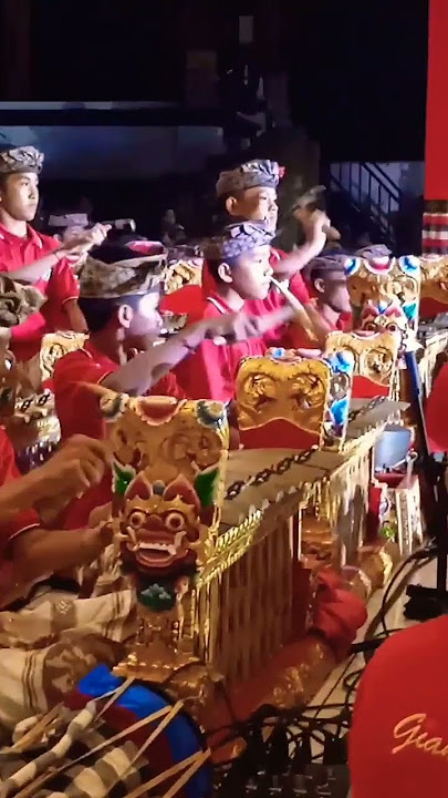Gong Kebyar Anak Anak Gianyar Latihan PKB 2023 #bali #indonesia #gamelan #musik #pkb2023 #musik #art