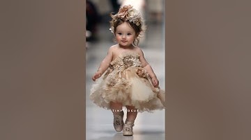 Baby Fashion Ideas: Looks Like a Star #aivideo #cute #fashionshow #baby