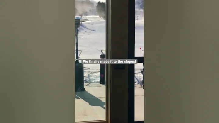 We finally made it to the slopes!