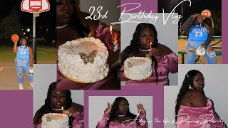 23rd Birthday Vlog | District 78🏀💓