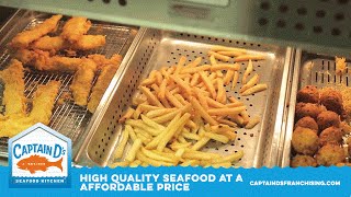 High quality seafood at affordable price at Captain D's