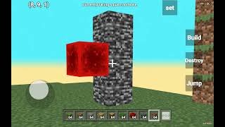 minecraft 3d inside a 2d block code game engine