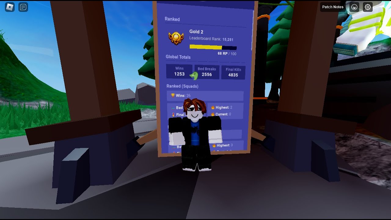 Rank grin gold 3 goal is plat 1 roblox bedwars youtube