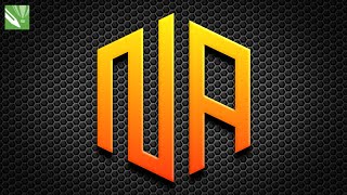 Cara membuat logo inisial nama di Corel Draw || Tutorial terbaru 2023 membuat logo nama NA || Corel screenshot 5