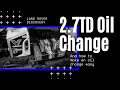 LR3 Discovery 2.7TD Engine Oil Change | The easy way with no mess | Oil drain valves