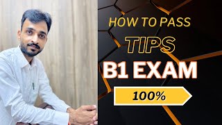 B1 Exam Tips | All 4 Modules | 18/02/24