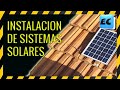 INSTALACION DE SISTEMA SOLAR  SIMPLE