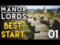 Manor Lords - BEST START! Let