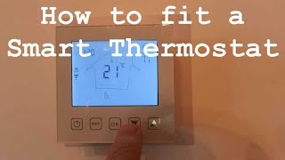 How to fit and upgrade to  a Smart Room Thermostat.